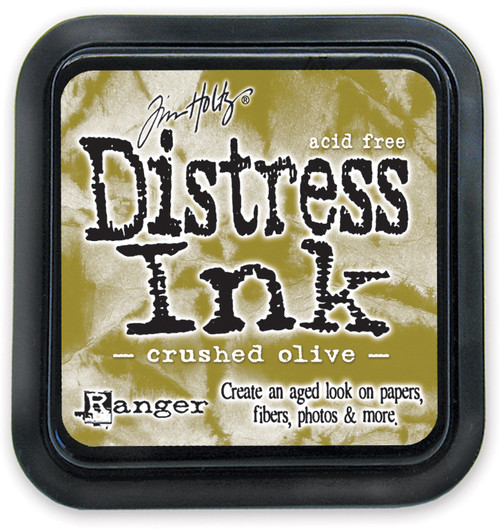 Tim Holtz Distress Ink Pad-Crushed Olive - DIS-27126 - 789541027126