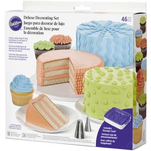 Wilton Deluxe Cake Decorating Set 46pcsW41368