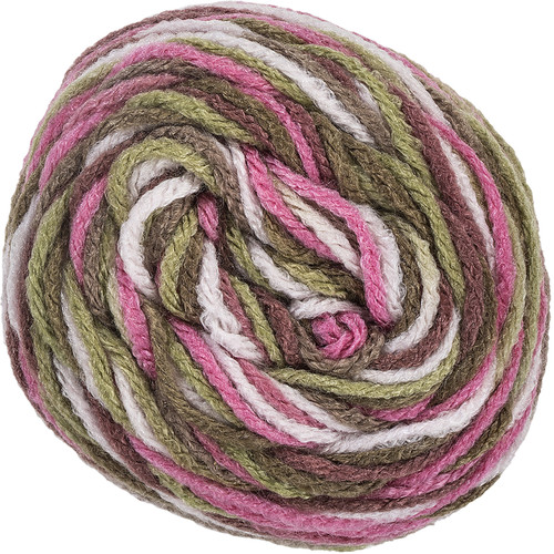 Red Heart Super Saver Yarn-Pink Camo - E300B-972
