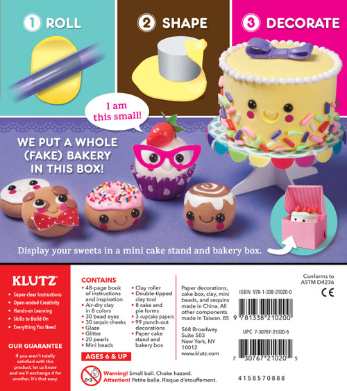 Klutz Mini Bake Shop Kit- - K821020 - 97813382102009781338210200
