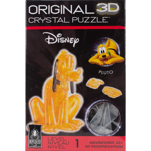 BePuzzled 3D Licensed Disney Crystal Puzzle-Disney Pluto 3DCRYPUZ-30987 - 023332309870