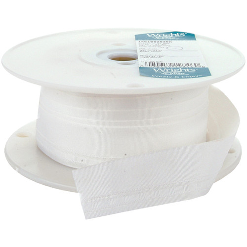 Wrights Roman Shade Tube Tape 1.25"X30yd- - 2030A - 070659193460