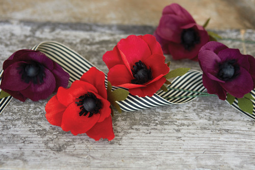 Lia Griffith Double-Sided Extra Fine Crepe Paper 2/Pkg-Sangria/Aubergine & Cherry/Raspberry - LG11022