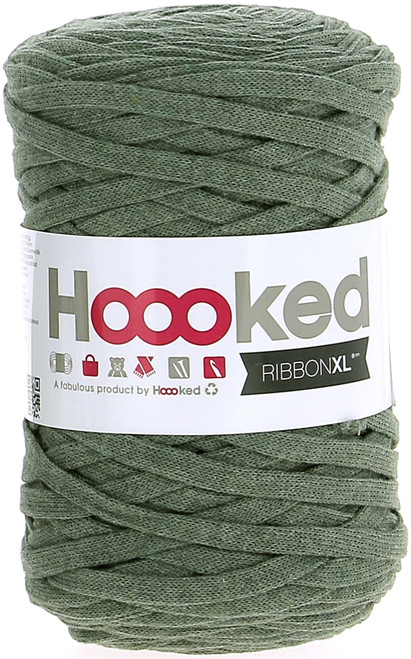 Hoooked Ribbon XL Yarn-Dried Herb - RXL-sp6 - 87185039416228718503941622