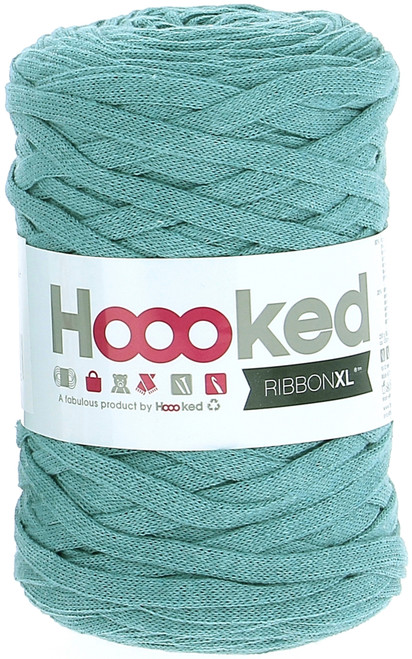 Hoooked Ribbon XL Yarn-Emerald Splash - RXL-sp9 - 87185039458738718503945873