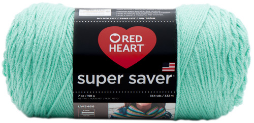 Red Heart Super Saver Yarn-Aruba Sea - E300B-505 - 073650802959