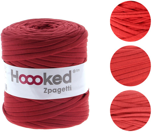 Hoooked Zpagetti Yarn-Fiesta Red - ZP00-1-7 - 87185039449068718503944906