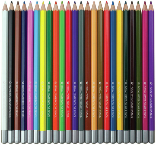Royal & Langnickel(R) essentials(TM) Watercolor Pencils-24/Pkg - WPEN24