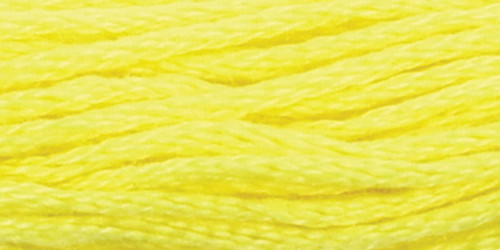 24 Pack Coats & Clark 6-Strand Embroidery Floss 8.75yd-Canary Bright C11-2290
