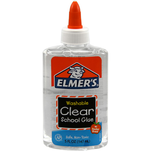 Elmer's Washable Clear School Glue-5oz E305 - 026000003056