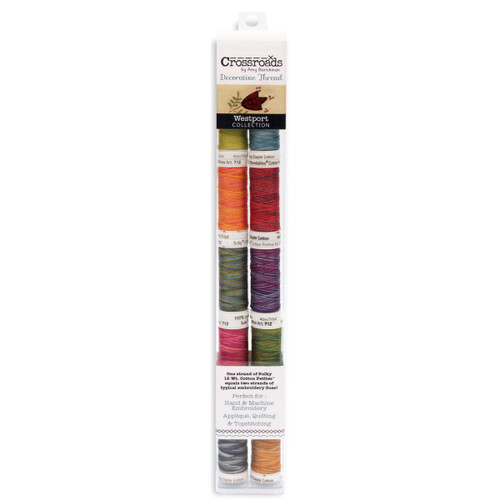 Crossroads Sulky Cotton Petites 12 Weight 10/Pkg-Westport Collection - 712C-31 - 727072002786 Crossroads Sulky Cotton Petites 12 Weight 10/Pkg-Westport Collection - 712C-31 - 727072002786