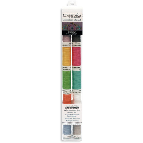 Crossroads Sulky Cotton Petites 12 Weight 10/Pkg-Spring Collection - 712C-33 - 727072002809 Crossroads Sulky Cotton Petites 12 Weight 10/Pkg-Spring Collection - 712C-33 - 727072002809