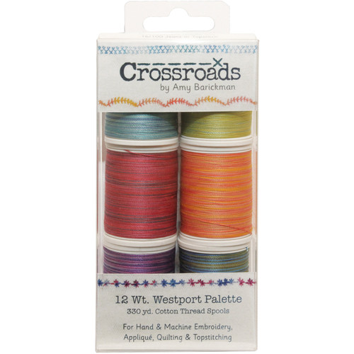 Crossroads Sulky Blendables 12wt 6/Pkg-Westport Collection 713C-31 - 727072002861