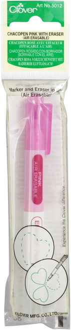 Clover Chacopen With Eraser-Pink 5012 - 051221523182