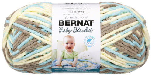 Bernat Baby Blanket Big Ball Yarn-Beach Babe - 161104-4325 - 057355403208