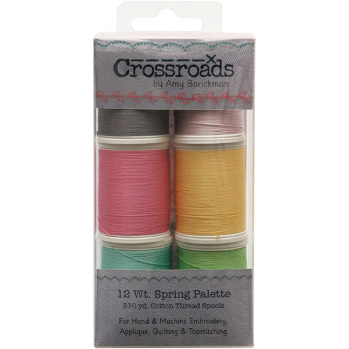 Crossroads Sulky Blendables 12wt 6/Pkg-Spring Collection 713C-33 - 727072002885