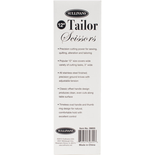 Sullivans Tailor Scissors 12"- - 39855 - 739301398553