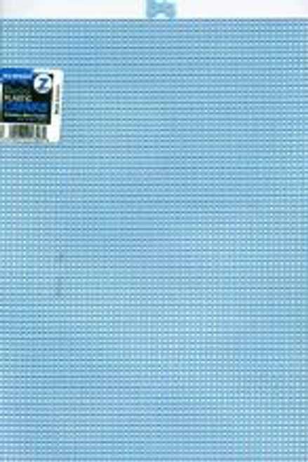 12 Pack Zehrco-Giancola Plastic Canvas 7 Count 13-1/2" X 10-1/2"-Light Blue 33900-5 - 850021774110