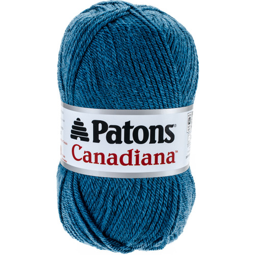 Patons Canadiana Yarn - Solids-Teal Heather - 244510-10747 - 057355402447
