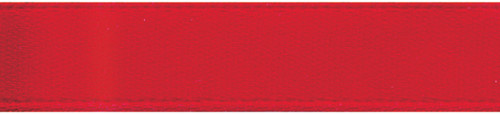 Offray Single Face Satin Ribbon 5/8"X18'-Red -1017 5/8-250 - 079856062050
