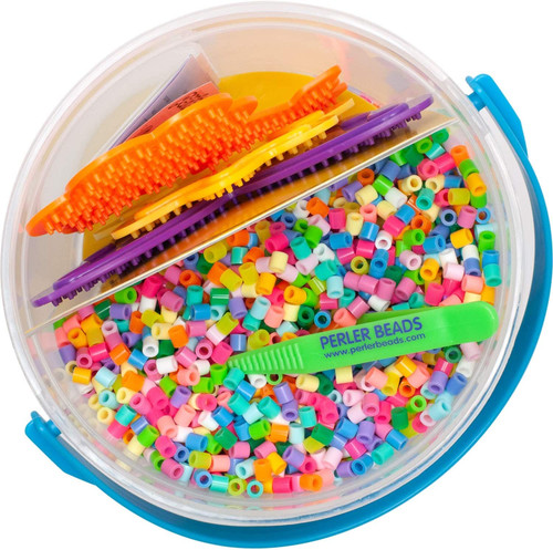 Perler Fused Bead Bucket Kit-Sunny Days - 42789 Perler Fused Bead Bucket Kit-Sunny Days - 42789