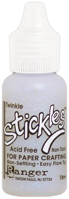Ranger Stickles Glitter Glue .5oz-Twinkle SGG01-59776 - 789541059776