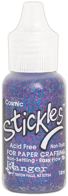 Ranger Stickles Glitter Glue .5oz-Cosmic SGG01-59721 - 789541059721