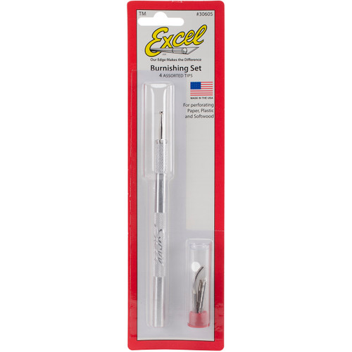 Excel Burnishing Set-With 3 Tips - 30605 - 098171306052
