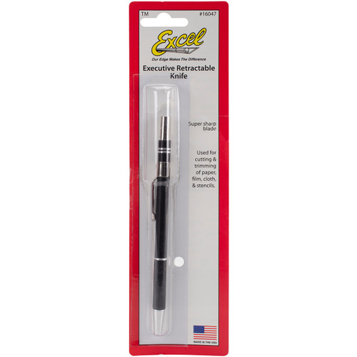 Excel Executive Retractable Knife-5.5" - E16047 - 098171160470