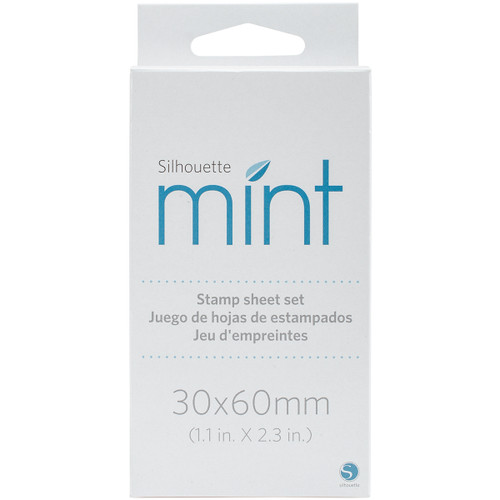 Silhouette Mint Stamp Sheets 1"X2.25"-2/Pkg STMP3060 - 814792018361