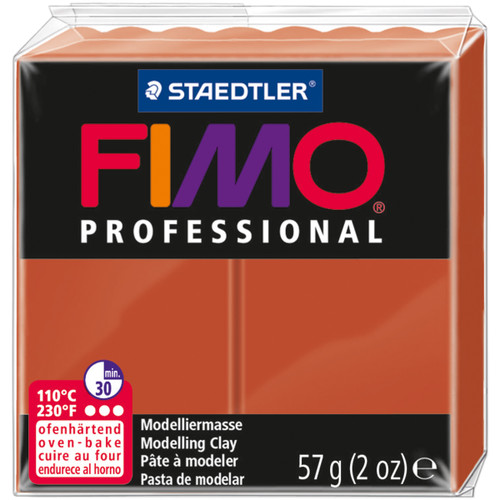 Fimo Professional Soft Polymer Clay 2oz-Terra Cotta EF8005-74