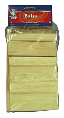 Midwest Products Wood Assortment Economy Bag-Balsa - B019 - 091157000197