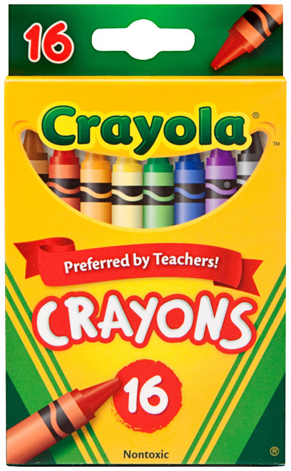 Crayola Crayons-16/Pkg - 52-3016 - 071662000165
