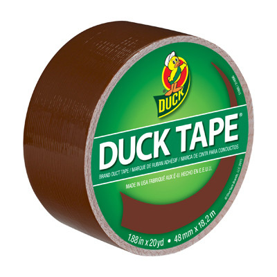 Duck Tape 1.88"X20yd-Chocolate - CDT-4965 - 075353037027