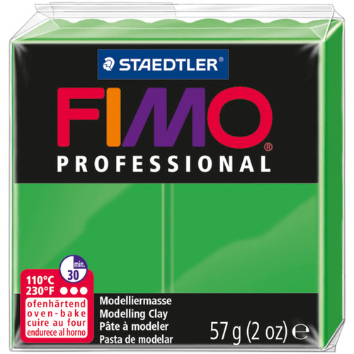 Fimo Professional Soft Polymer Clay 2oz-Sap Green - EF8005-5