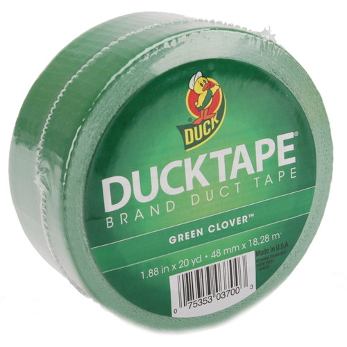 Duck Tape 1.88"X20yd-Clover Green - CDT-4968 - 075353037003 Duck Tape 1.88"X20yd-Clover Green - CDT-4968 - 075353037003