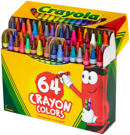 Crayola Crayons-64/Pkg 52-064D