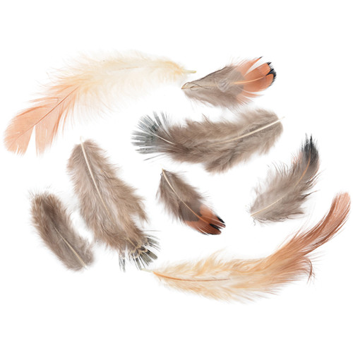 Packaged Feathers-Natural 28g -MD39917