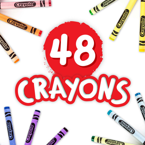 Crayola Crayons-48/Pkg 52-0048