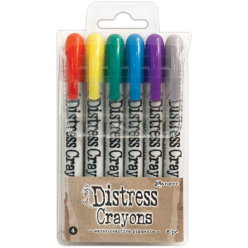 Tim Holtz Distress Crayon Set-Set #4 - DBK51749 - 789541051749