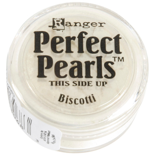 Ranger Perfect Pearls Pigment Powder .25oz-Biscotti - PPP-30683 - 789541030683