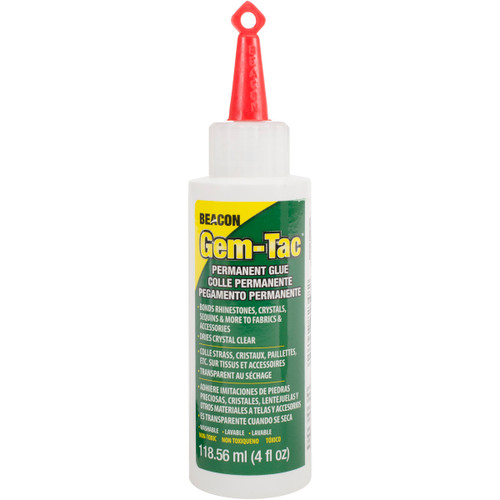 Beacon Gem-Tac Permanent Adhesive-4oz - GT4D - 054947823482