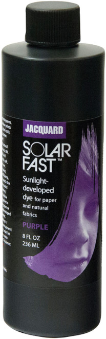 Jacquard SolarFast Dyes 8oz-Purple - JSD-2106 - 743772028857