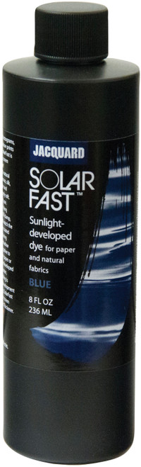 Jacquard SolarFast Dyes 8oz-Blue - JSD-2107 - 743772028864