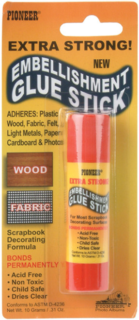 Pioneer Extra Strong Embellishment Glue Stick-.31oz EGS - 023602611399