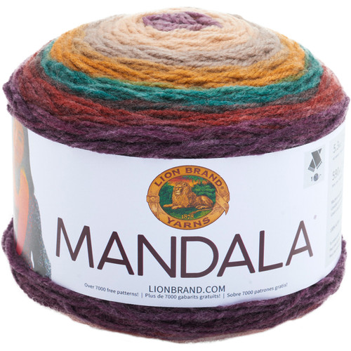 Lion Brand Mandala Yarn-Warlock 525-215 - 023032021607