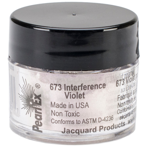 Jacquard Pearl Ex Powdered Pigment 3g-Interference Violet - JACU-673 - 743772021957