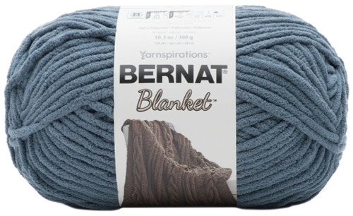 Bernat Blanket Big Ball Yarn-Stormy Green - 161110-10881 - 057355432871