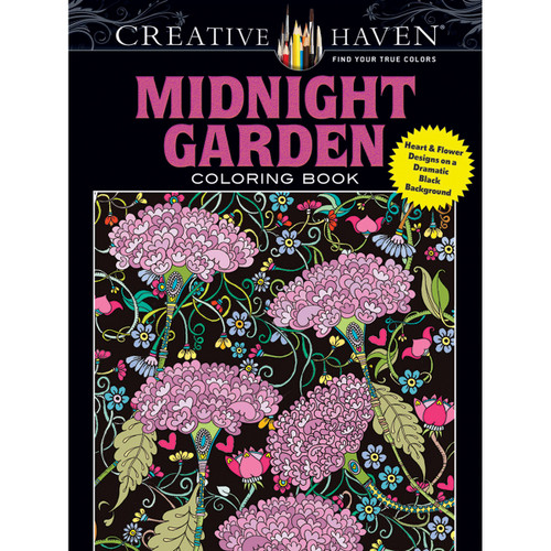 Creative Haven: Midnight Garden Coloring Book-Softcover B6803180 - 97804868031809780486803180