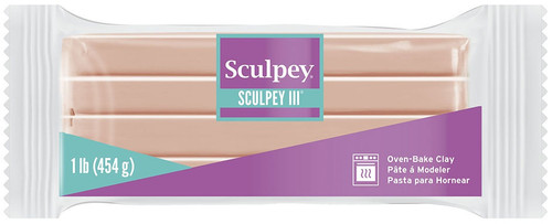 Sculpey III Polymer Clay 1lb-Beige - S31-093